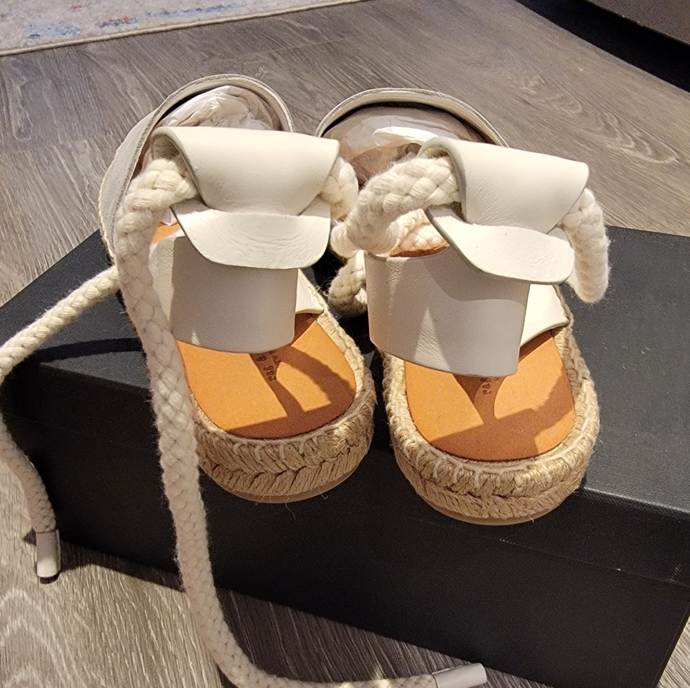 *NEW* Rag & Bone – Estelle Leather Espadrille Sandal - Picture 5 of 5